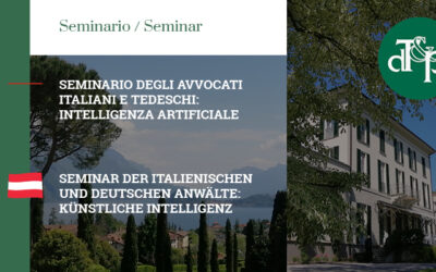 Seminar der italienischen und deutschen Anwälte: künstliche Intelligenz